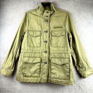 Madewell Jacket Womens Large Green Catskills Outbound Utility Sustainable Coat
